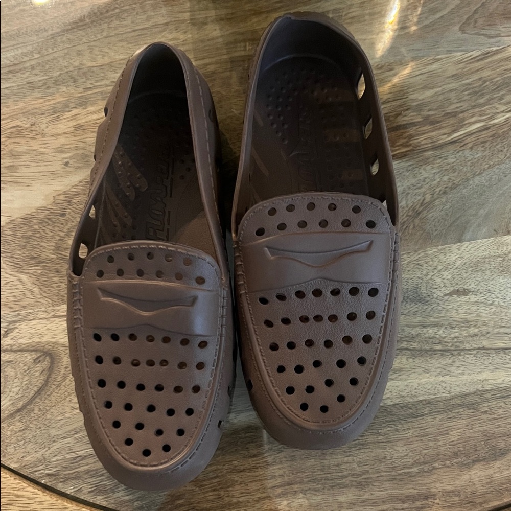 Kids Brown Dress Shoes